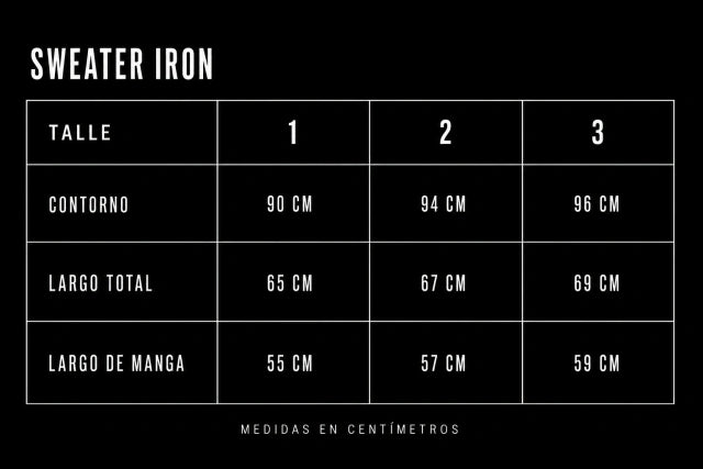 SWEATER IRON